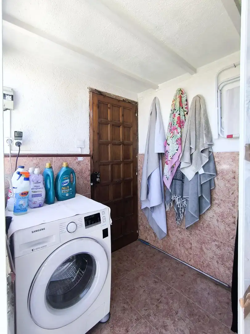 Baño de Ático en venta en Mataró con Parquet, Terraza y Piscina