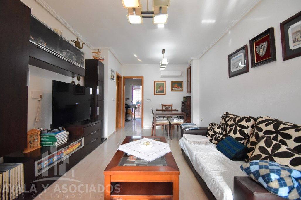 Sala d'estar de Dúplex en venda en Torre-Pacheco amb Aire condicionat, Calefacció i Jardí privat