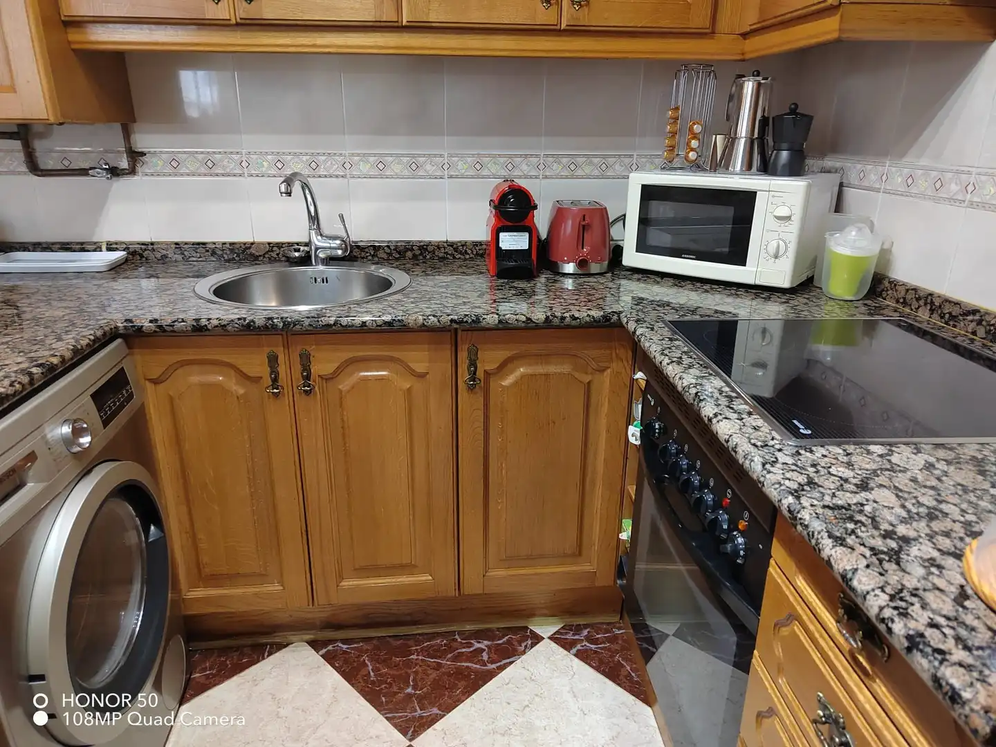 Cuina de Casa adosada en venda en Cardeñajimeno amb Calefacció, Parquet i Traster