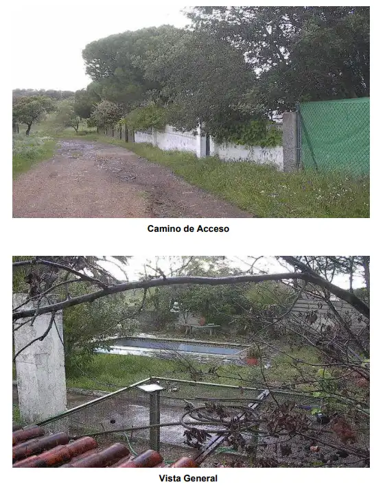 Jardí de Finca rústica en venda en Castilblanco de los Arroyos amb Jardí privat i Piscina