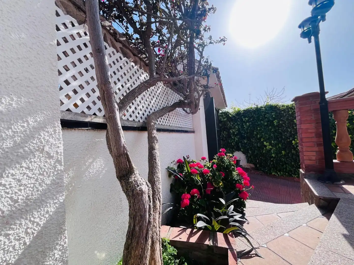 Garden of Houses for sale in Sant Pere de Ribes  with Air Conditioner, Heating and Swimming Pool