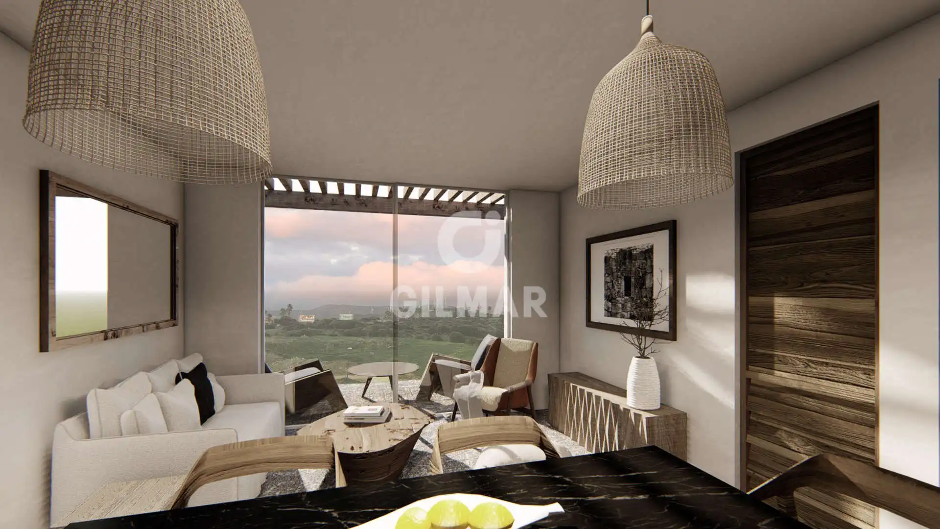 Living room of Flat for sale in Tarifa  with Heating, Private garden and Swimming Pool
