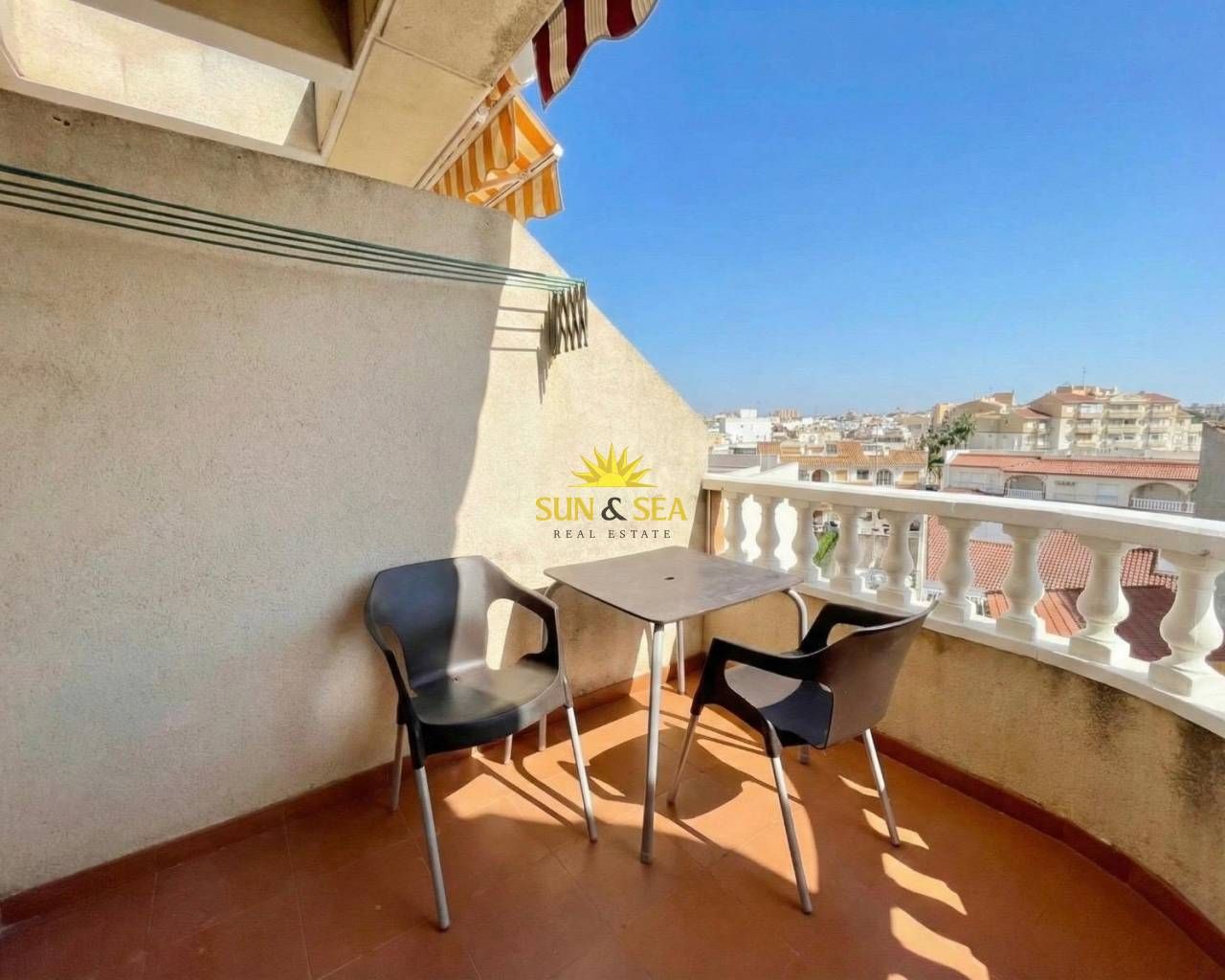 Balcony of Flat to rent in Torrevieja  with Air Conditioner, Heating and Terrace