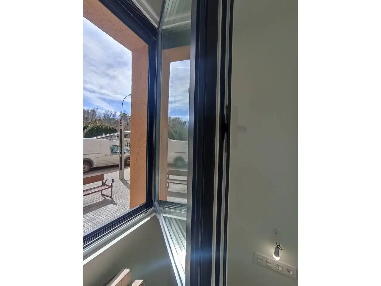 Vista exterior de Piso en venta en Burgos con Calefacción, Amueblado y Alarma