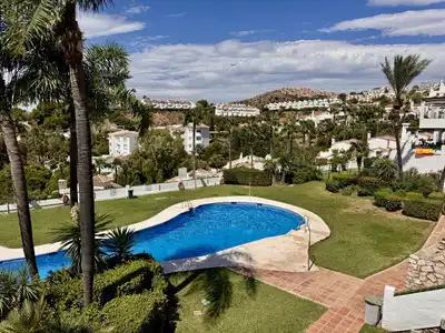 Jardí de Àtic en venda en Mijas amb Aire condicionat, Calefacció i Terrassa