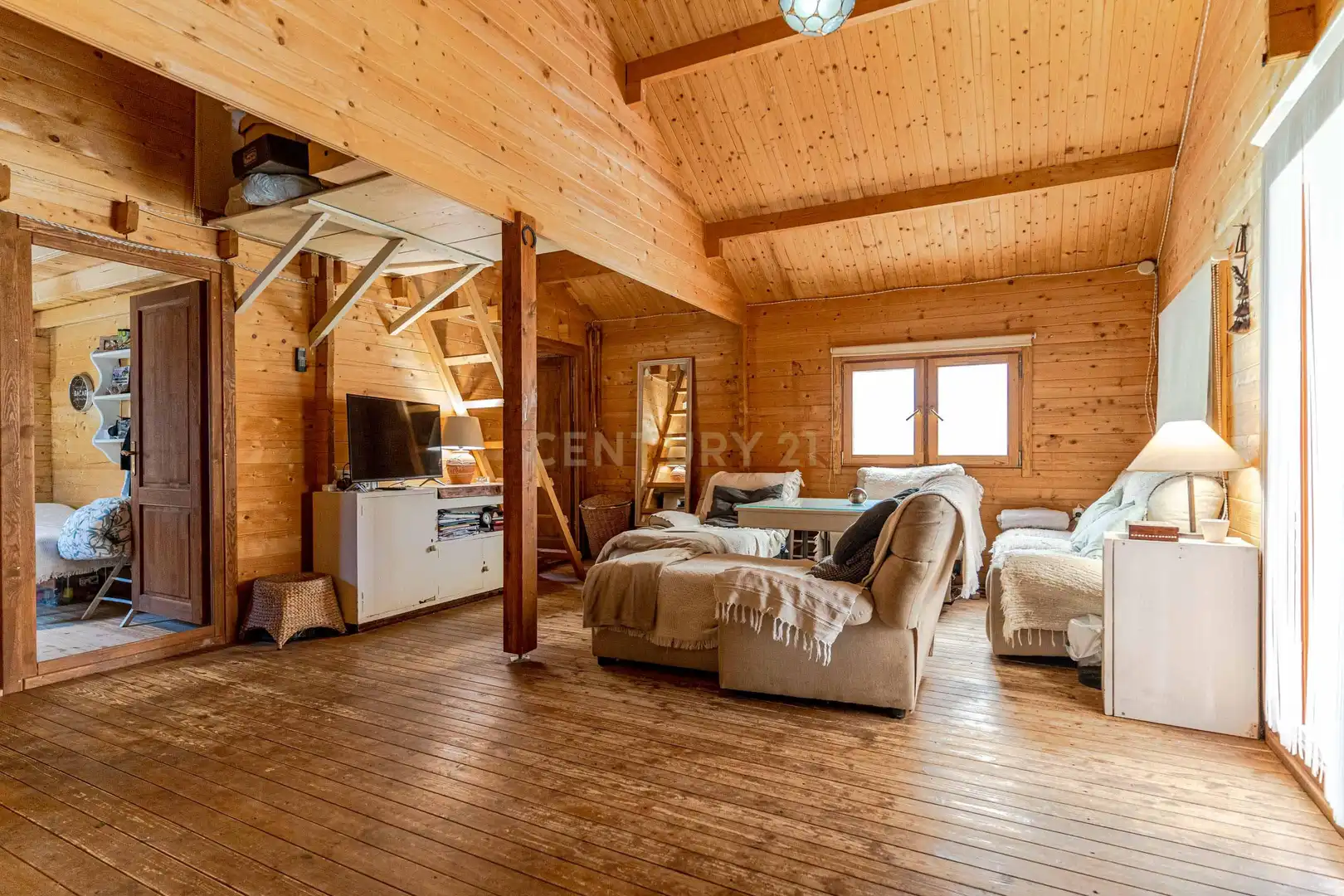 Living room of Houses for sale in Pinos Genil  with Air Conditioner, Private garden and Furnished