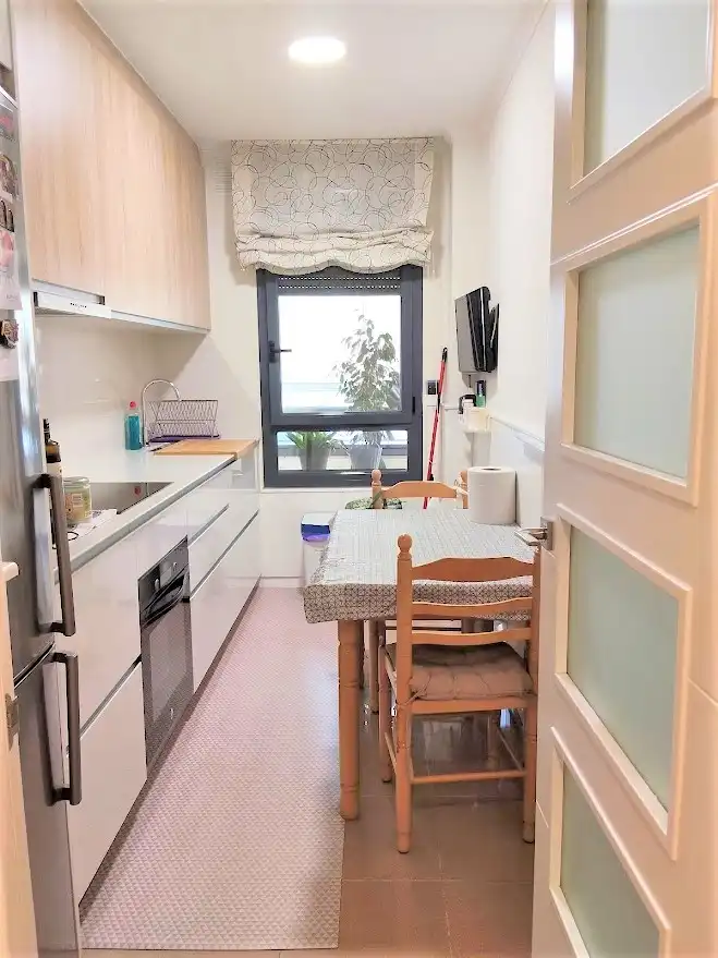 Cuina de Apartament en venda en Lleida amb Aire condicionat, Calefacció i Parquet