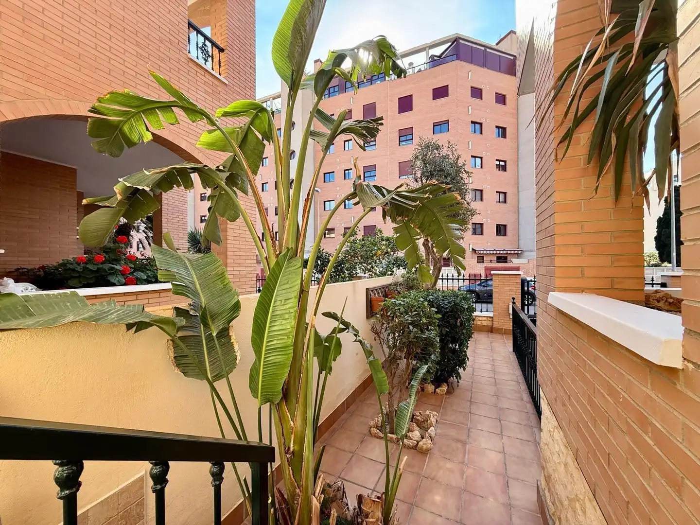 Terraza de Casa adosada en venta en Almería con Aire acondicionado, Jardín privado y Terraza