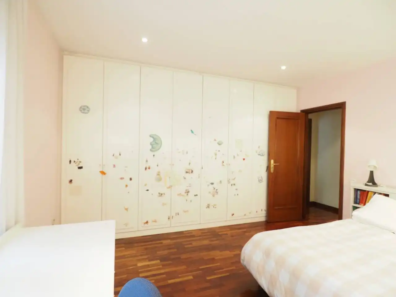 Schlafzimmer von Wohnung zum Verkauf in Granollers mit Heizung, Parkett und Terrasse