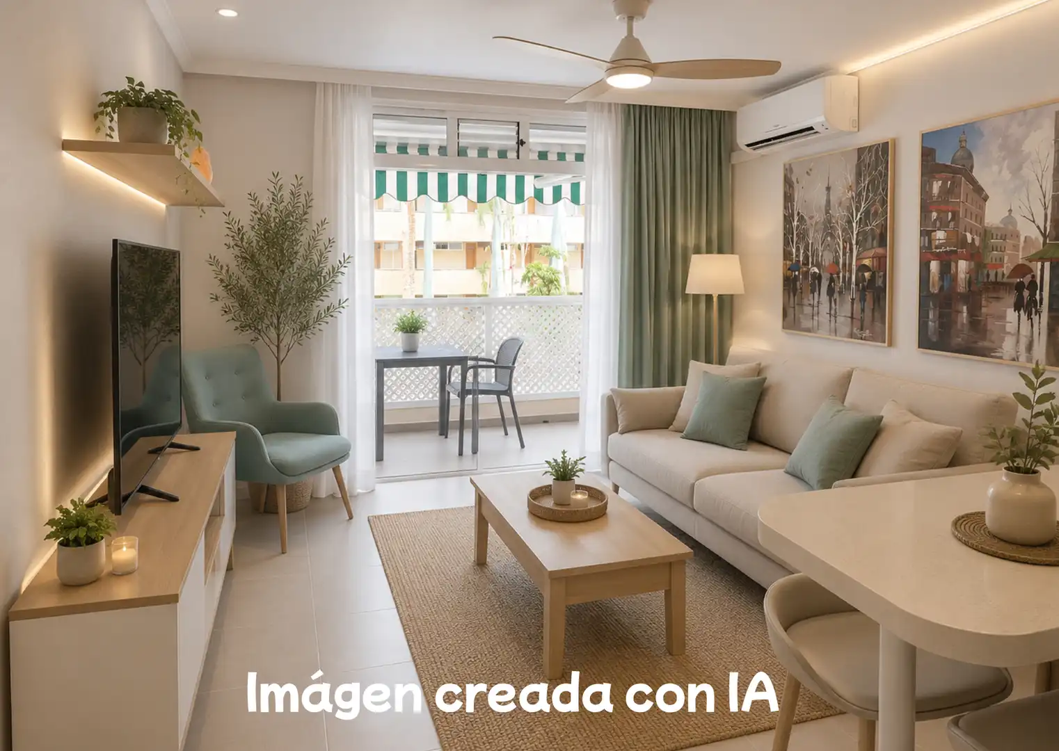 Wohnzimmer von Wohnungen zum Verkauf in San Bartolomé de Tirajana mit Terrasse, Internet und Gemeinschaftspool