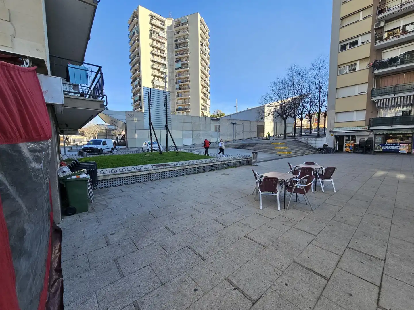 Terraza de Local de alquiler en Rubí