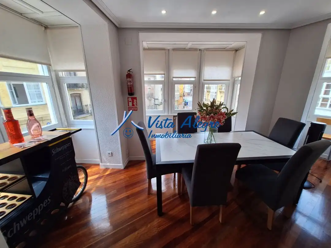 Comedor de Apartamento en venta en Haro con Calefacción, Terraza y Amueblado