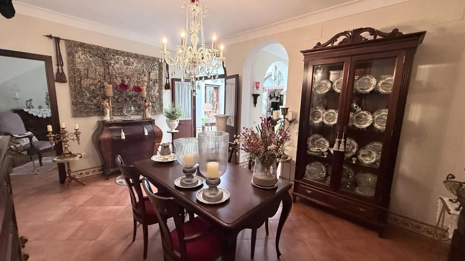 Comedor de Finca rústica en venta en Lepe con Aire acondicionado
