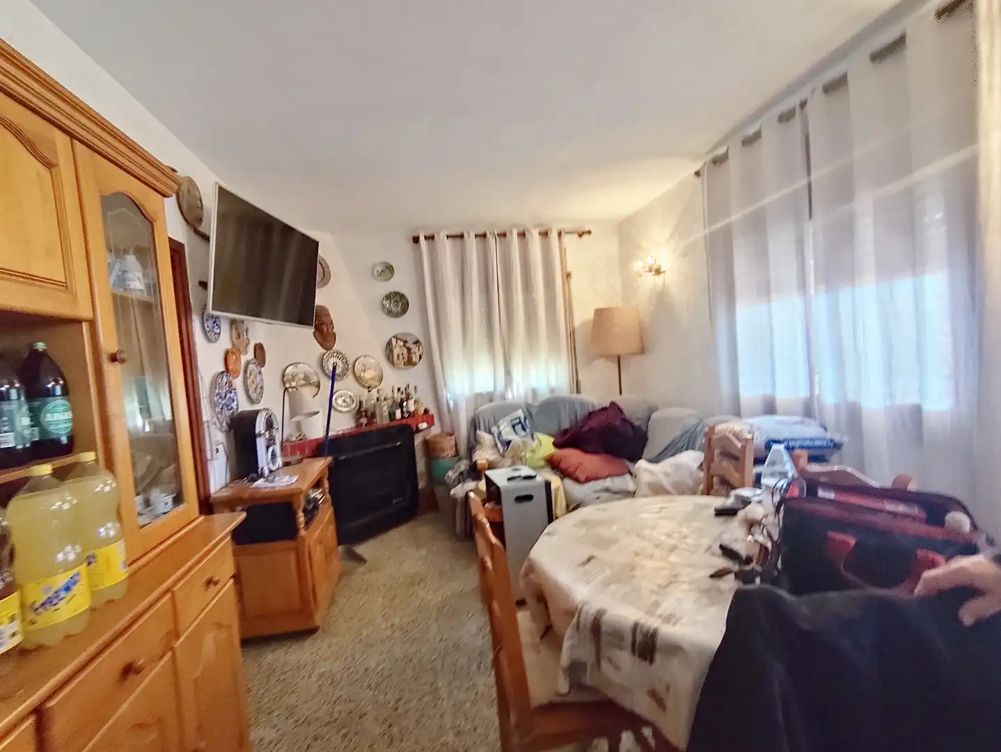 Sala de estar de Finca rústica en venta en Pontils con Terraza, Piscina y Amueblado
