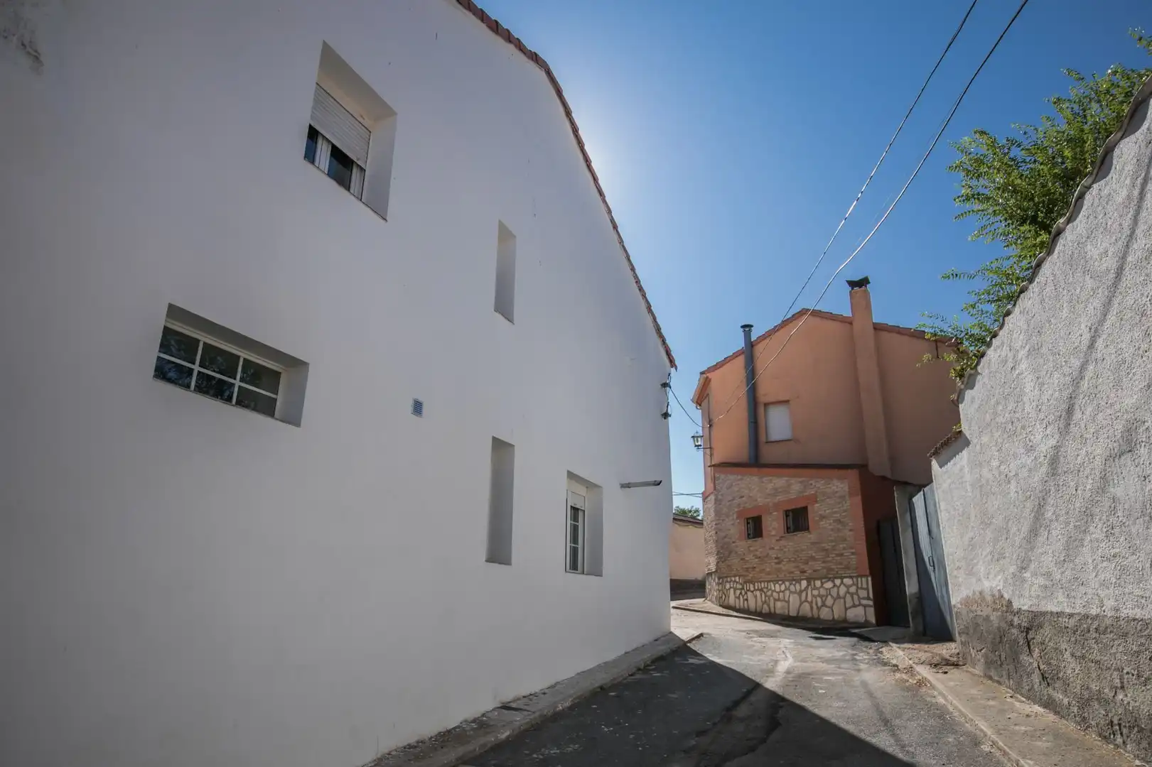 Vista exterior de Casa o xalet en venda en Blascosancho amb Calefacció, Jardí privat i Terrassa