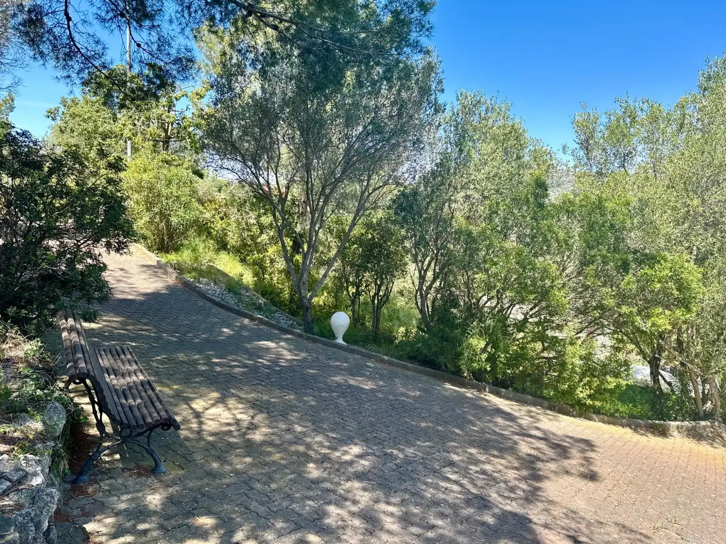Vista exterior de Casa o xalet en venda en Olivella amb Calefacció, Jardí privat i Terrassa