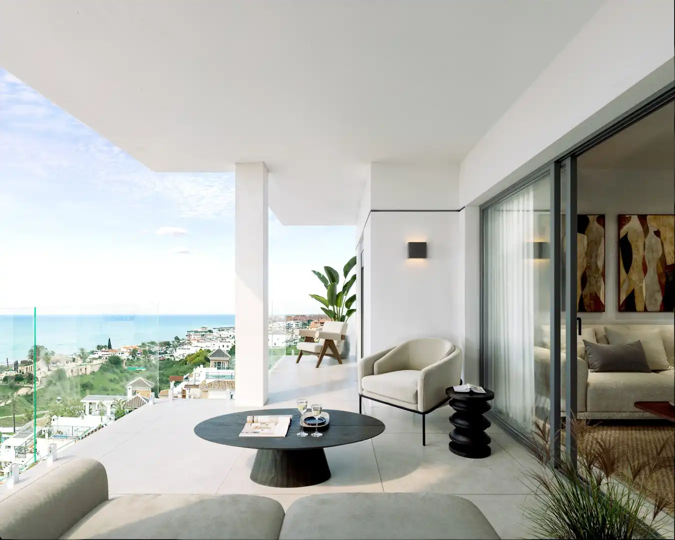 Terrace of Apartments for sale in Torrox  with Air Conditioner, Heating and Terrace
