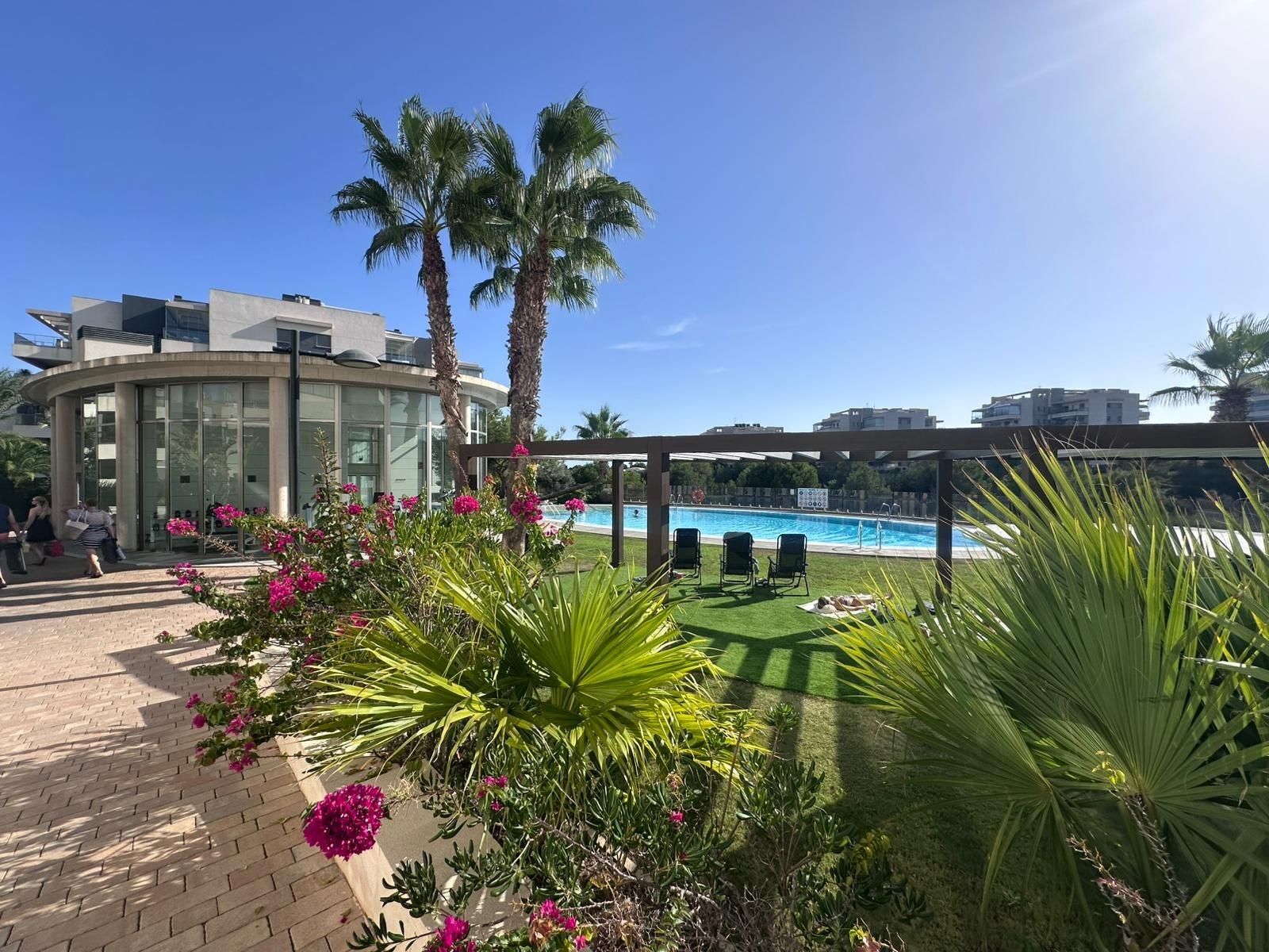 Swimming pool of Apartment for sale in Orihuela  with Air Conditioner and Community pool