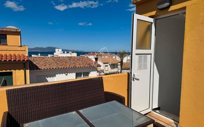 Balcony of Single-family semi-detached for sale in L'Escala  with Air Conditioner and Terrace