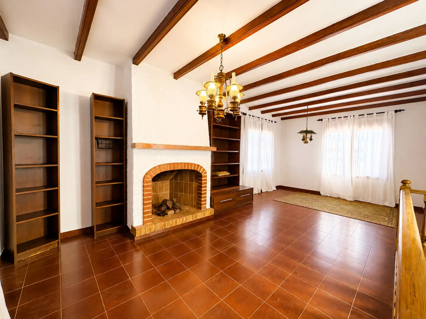 Sala d'estar de Casa o xalet de lloguer en L'Eliana amb Aire condicionat, Calefacció i Jardí privat