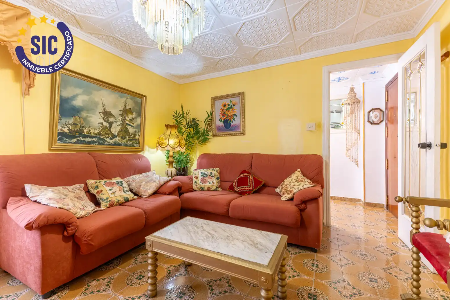 Wohnzimmer von Wohnung zum Verkauf in Sagunto / Sagunt mit Balkon