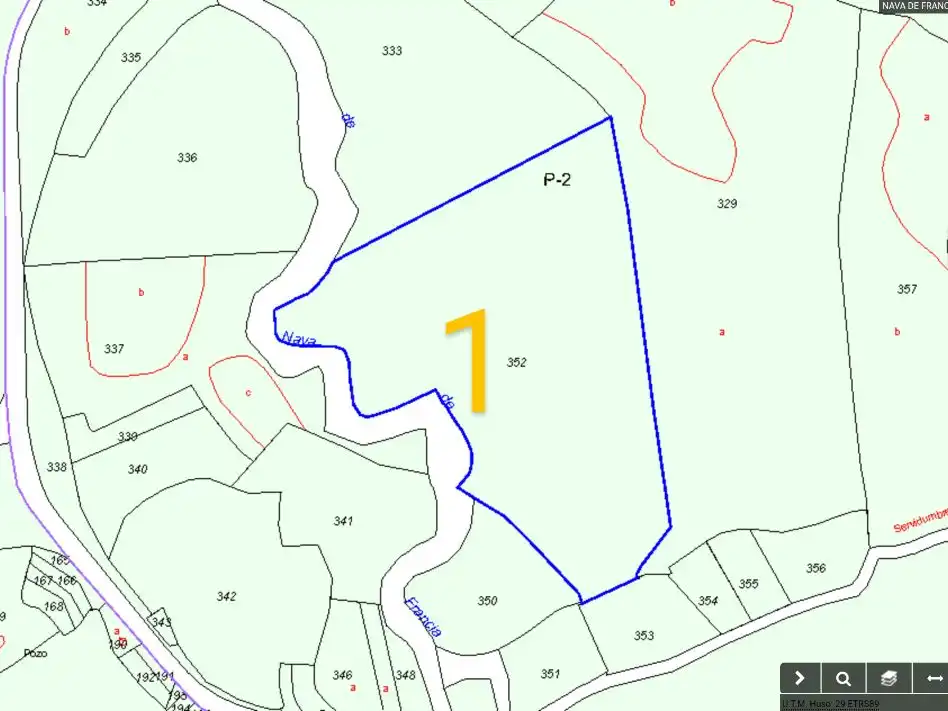 Terreno en venta en Nava de Francia