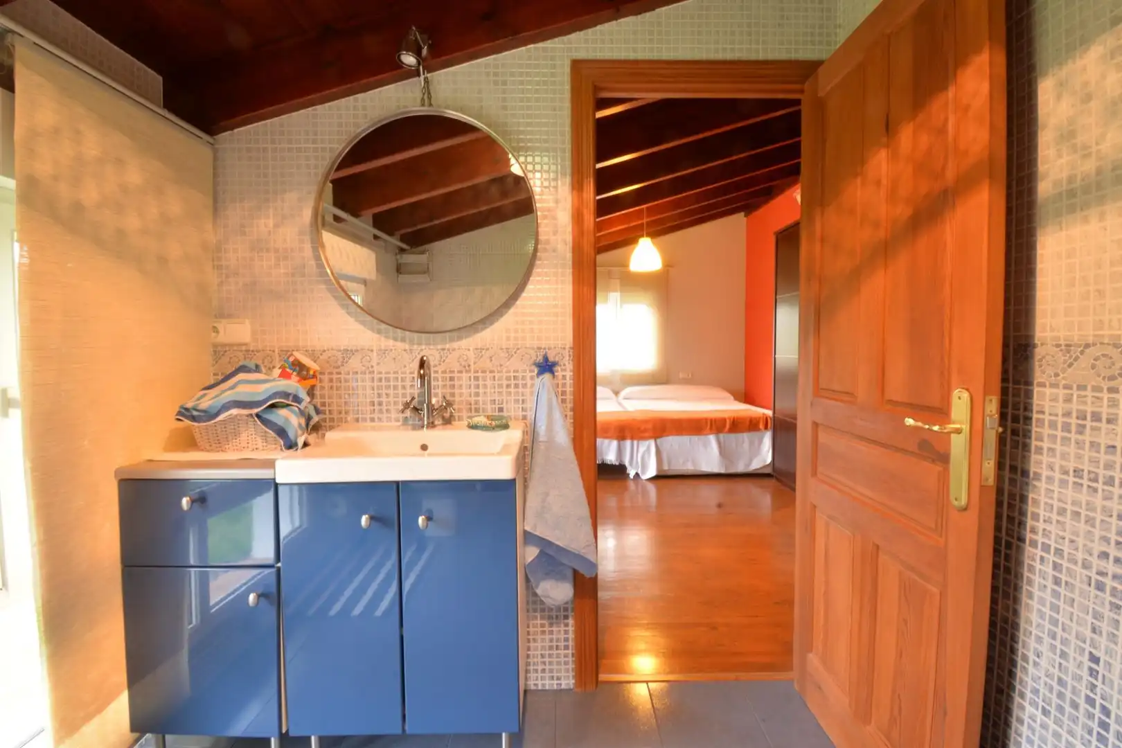 Baño de Casa o chalet en venta en Langreo con Calefacción, Jardín privado y Terraza