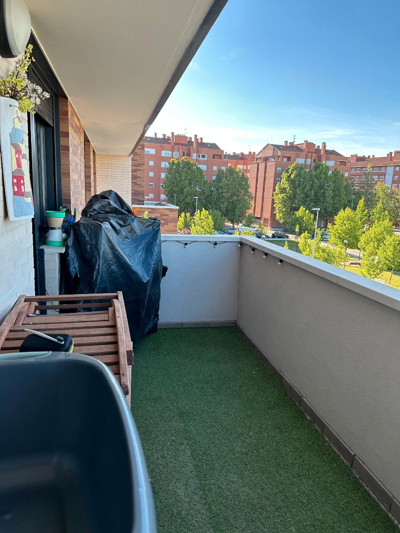Balcony of Flat for sale in Valladolid Capital  with Heating, Parquet flooring and Terrace