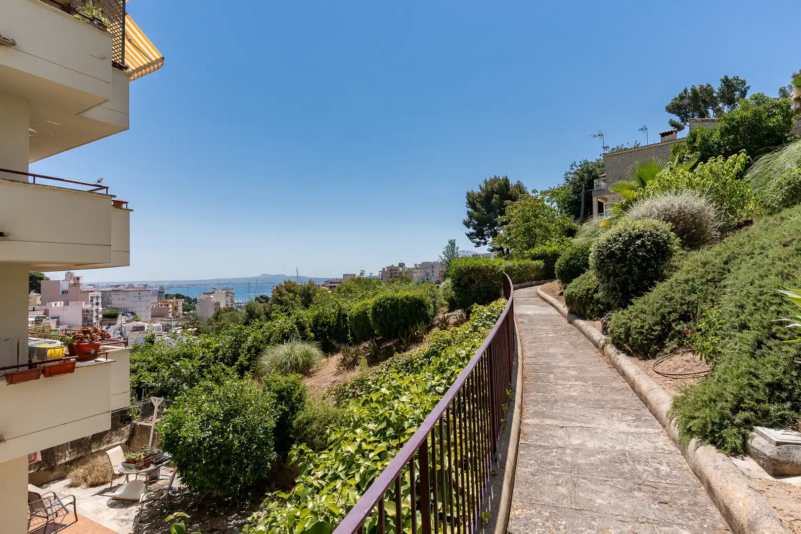 Vista exterior de Apartamento en venta en  Palma de Mallorca con Calefacción y Terraza
