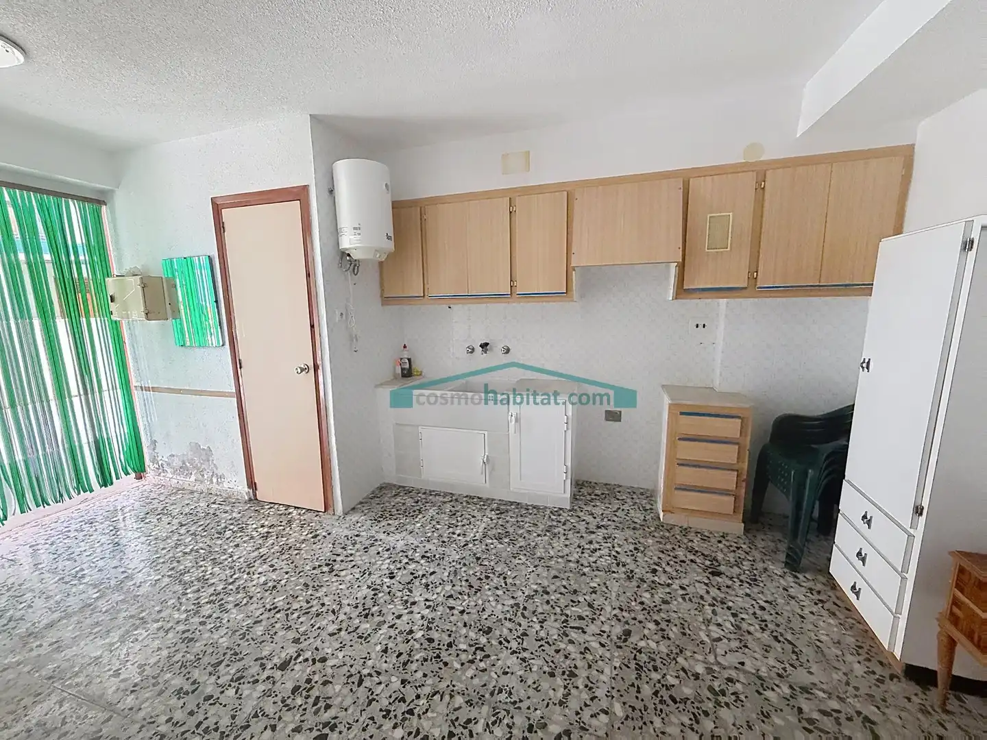 Cocina de Apartamento en venta en Tavernes de la Valldigna con Terraza y Balcón