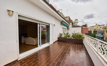 Terrace of Duplex for sale in  Barcelona Capital  with Air Conditioner, Heating and Parquet flooring