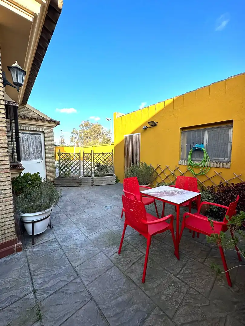 Terrassa de Casa o xalet en venda en El Puerto de Santa María amb Aire condicionat, Jardí privat i Terrassa