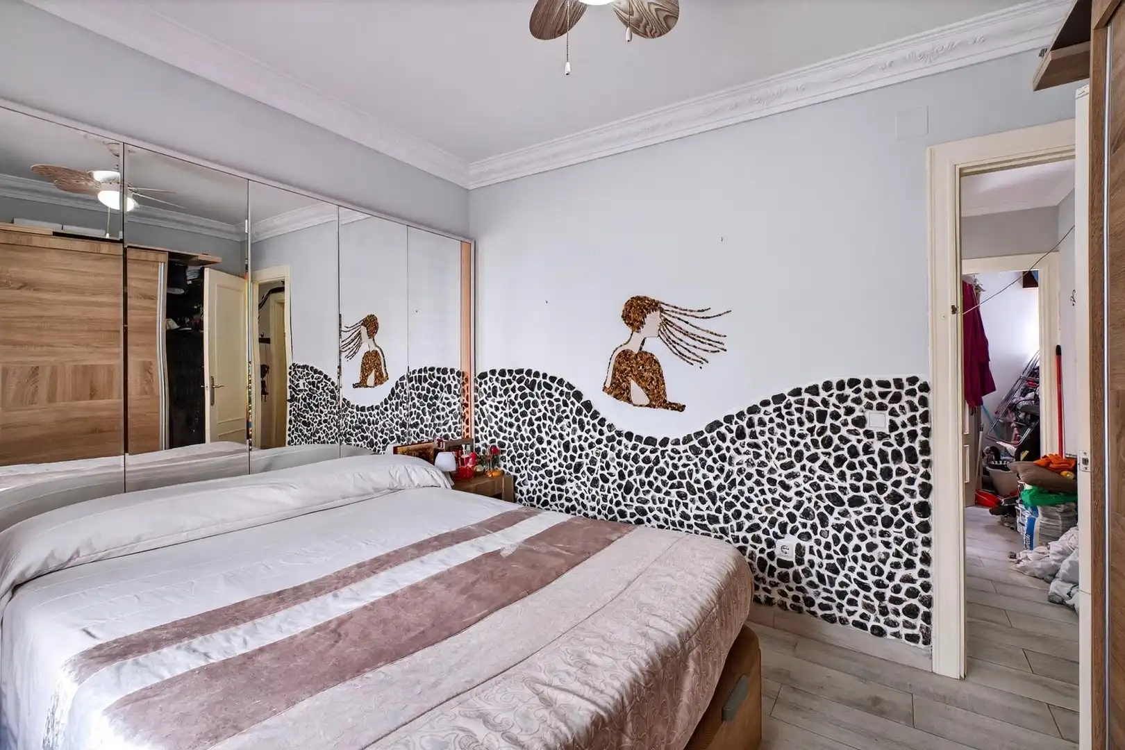 Bedroom of Flat for sale in Coín  with Air Conditioner and Balcony