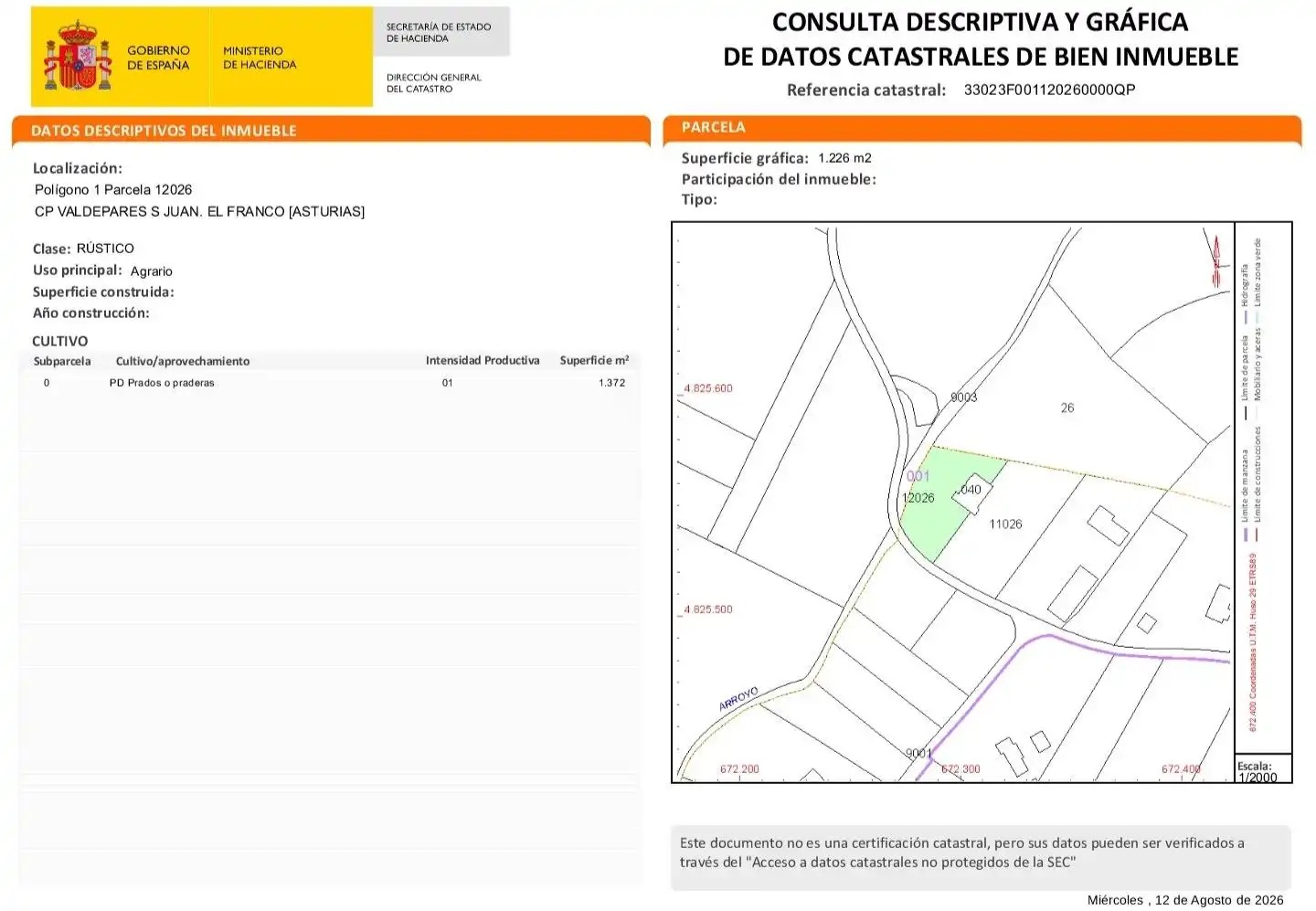 Vista exterior de Casa o chalet en venta en El Franco  con Calefacción, Jardín privado y Terraza