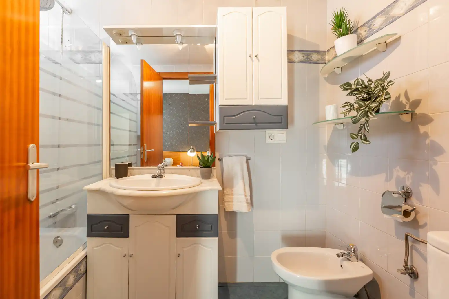 Bathroom of Flat for sale in Berriozar  with Heating and Parquet flooring