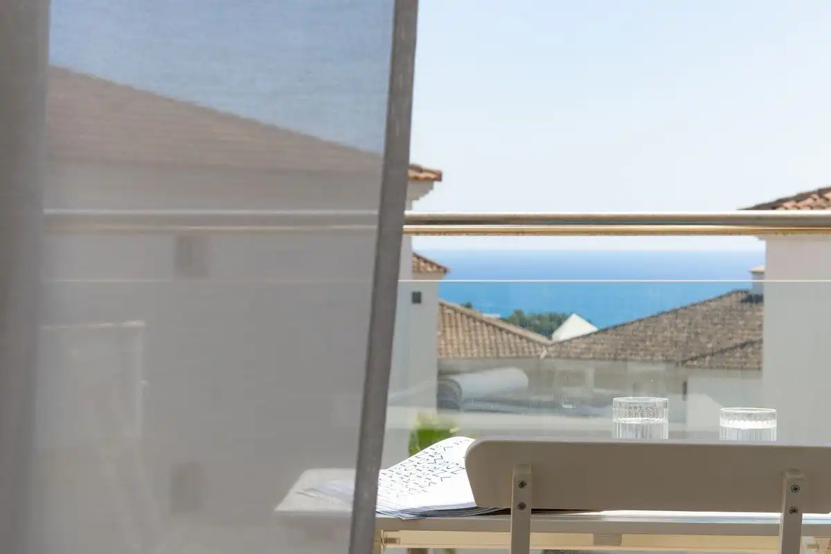 Terrassa de Apartament de lloguer en Manilva amb Aire condicionat, Calefacció i Terrassa