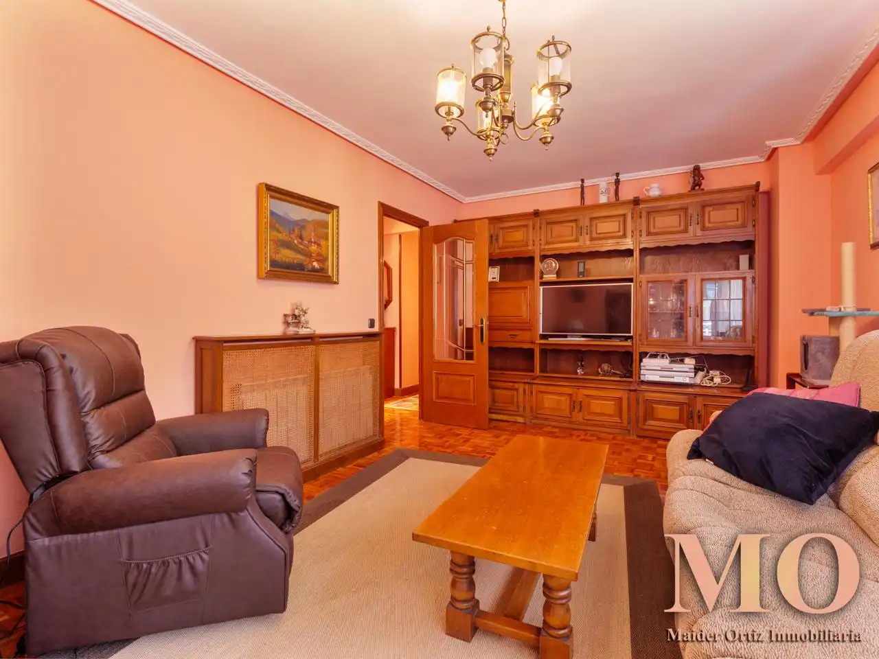 Sala de estar de Piso en venta en Bergara con Calefacción, Terraza y Trastero