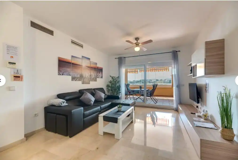 Living room of Apartments for rent in Marbella  with Air Conditioner, Heating and Terrace