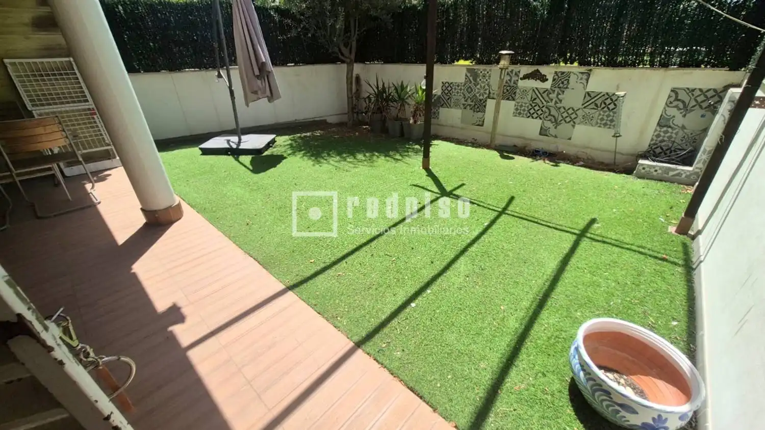 Jardí de Dúplex en venda en Getafe amb Aire condicionat, Calefacció i Jardí privat