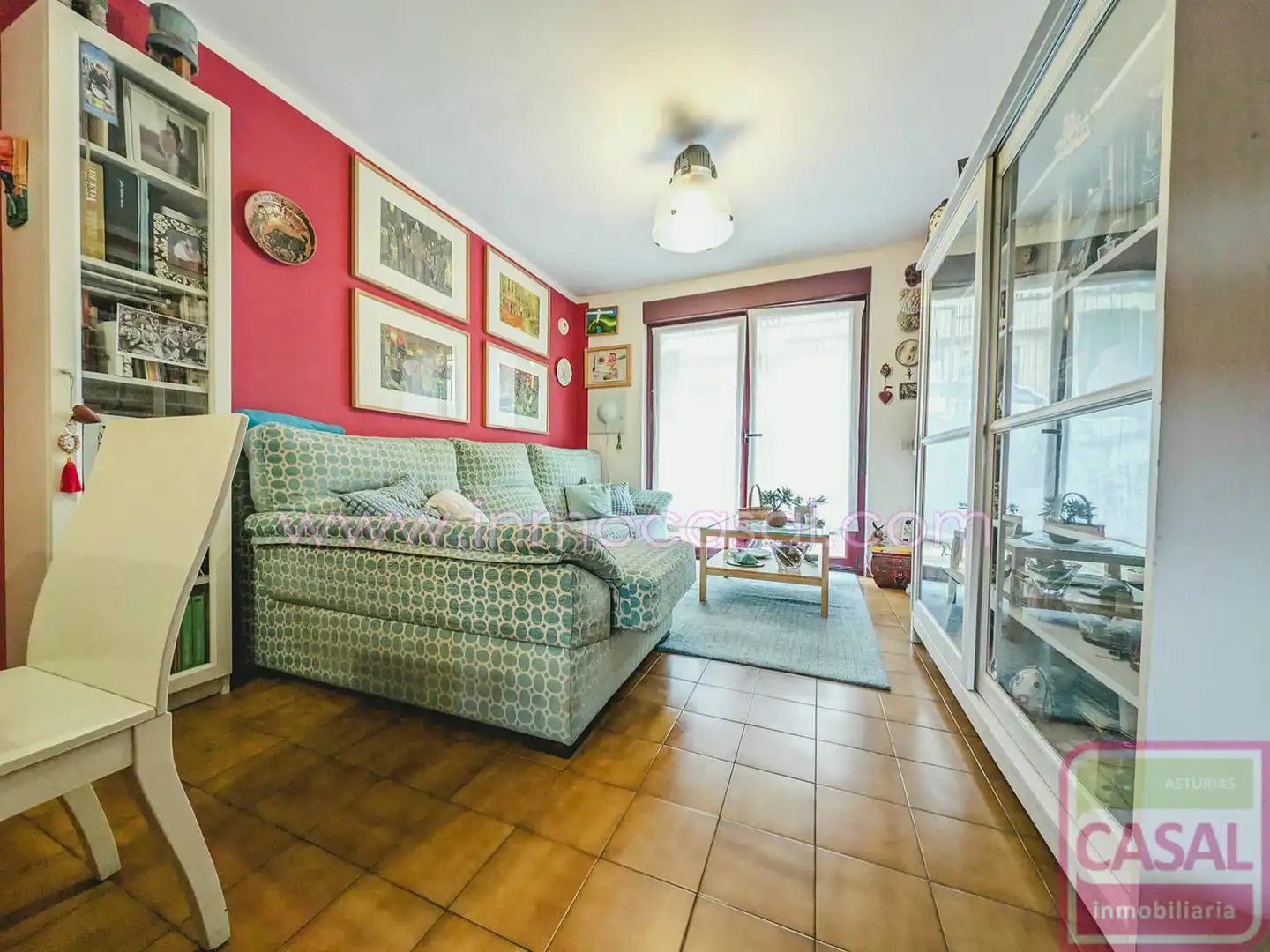 Living room of Houses for sale in Ribera de Arriba  with Heating and Terrace