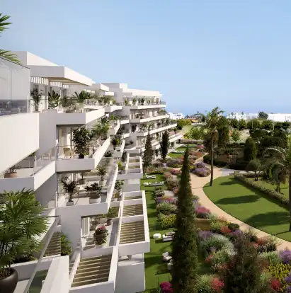Vista exterior de Apartamento en venta en Dénia con Aire acondicionado y Domótica