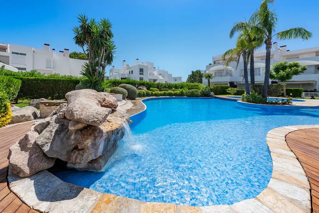 Swimming pool of Detached homes for sale in Pollença  with Air Conditioner, Private garden and Terrace