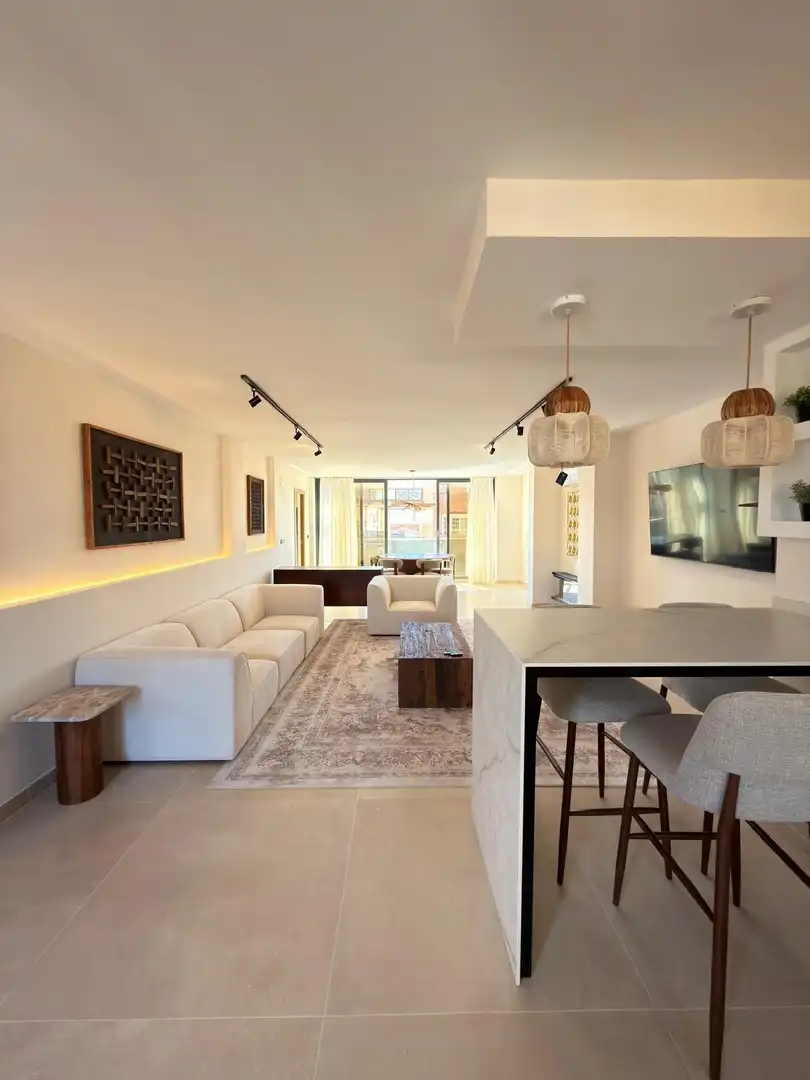 Wohnzimmer von Dachboden zur Miete in Alicante / Alacant mit Klimaanlage, Heizung und Terrasse