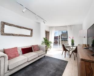 Living room of Attic to rent in  Barcelona Capital  with Air Conditioner, Terrace and Balcony