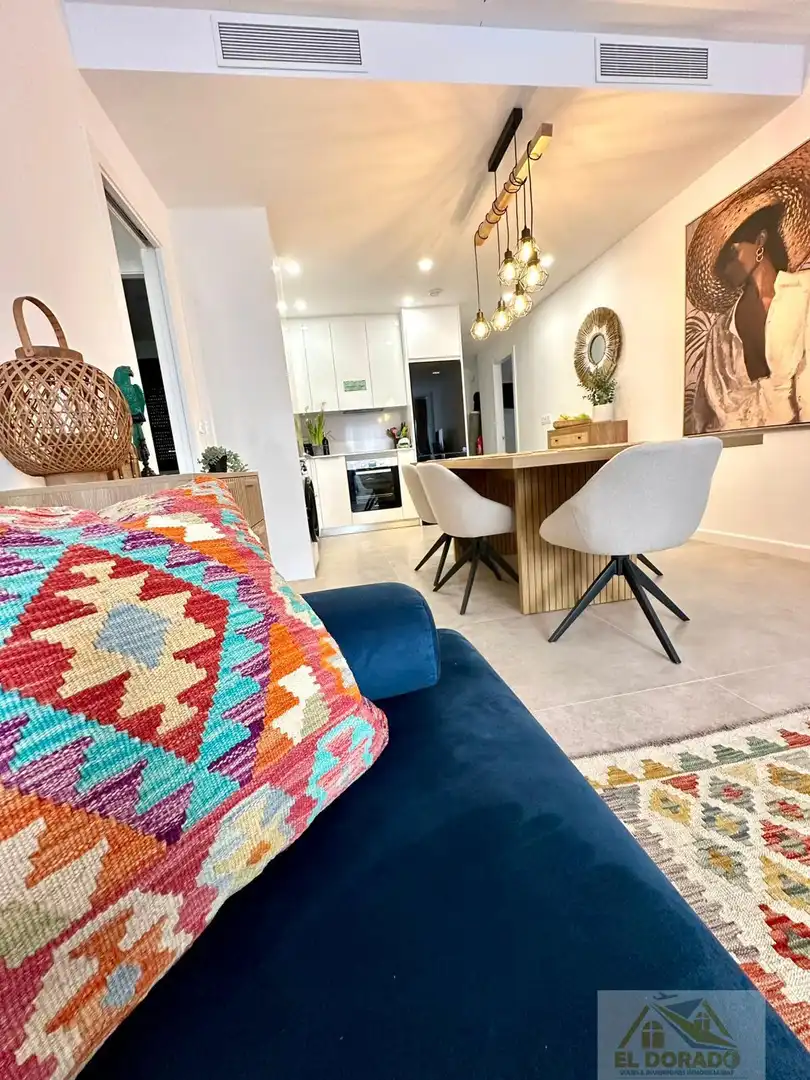 Sala de estar de Apartamento en venta en San Javier con Aire acondicionado, Calefacción y Terraza