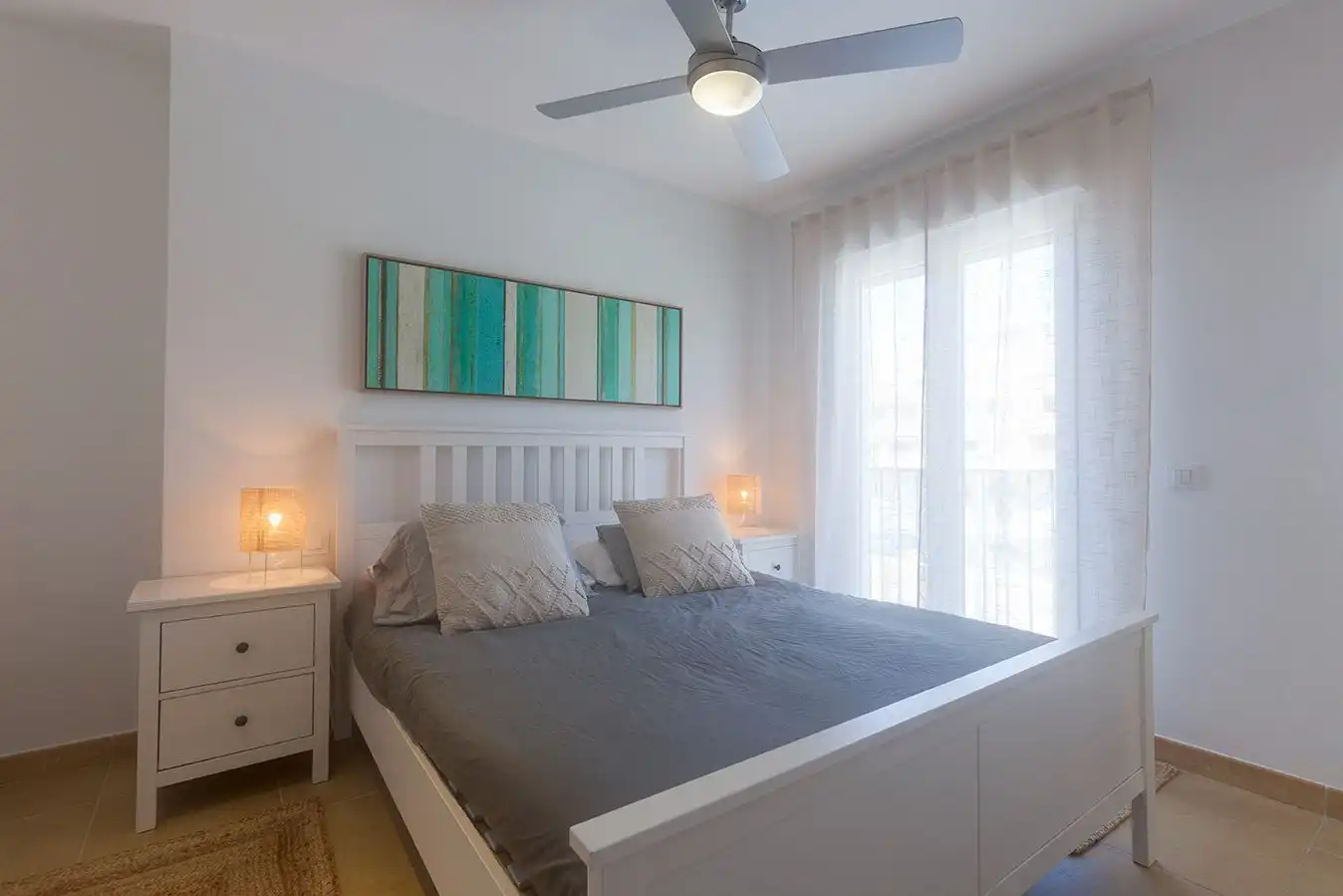 Habitación de Casa adosada en venta en Tarifa con Aire acondicionado, Calefacción y Jardín privado