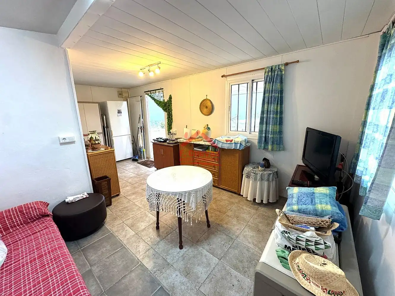 Sala d'estar de Finca rústica en venda en Algarrobo amb Aire condicionat i Calefacció