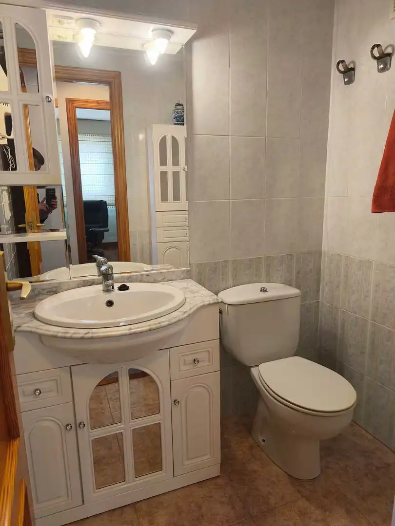 Baño de Apartamento en venta en Xeraco con Aire acondicionado, Calefacción y Jardín privado