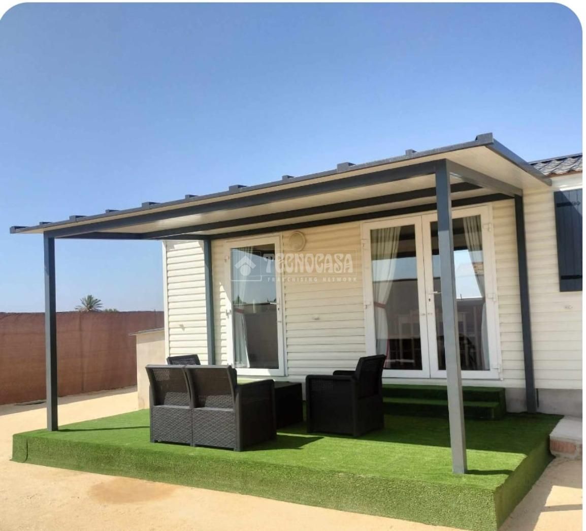 Terrassa de Finca rústica de lloguer en Conil de la Frontera amb Jardí privat i Terrassa