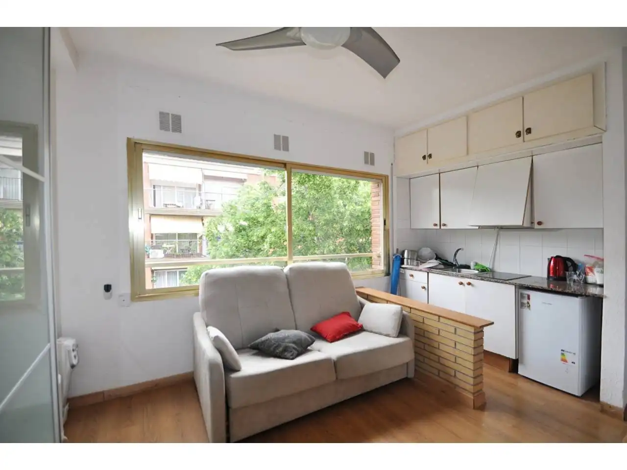 Schlafzimmer von Wohnung zum Verkauf in Lloret de Mar mit Heizung, Parkett und Möbliert
